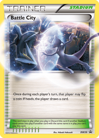 Battle City BW Black Star Promos Pokemon Card