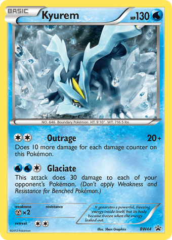 Kyurem BW Black Star Promos Pokemon Card