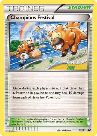 Champions Festival BW Black Star Promos Pokemon Card Champions Festival BW Black Star Promos Pokemon Card