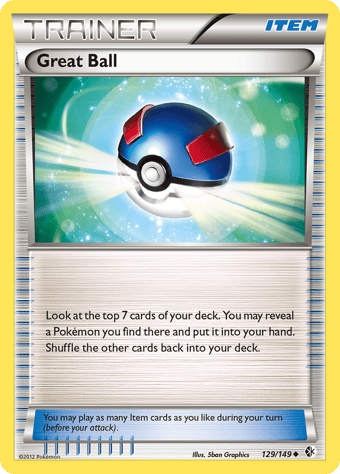 Great Ball Boundaries Crossed Pokemon Card