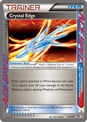 Crystal Edge Boundaries Crossed Pokemon Card