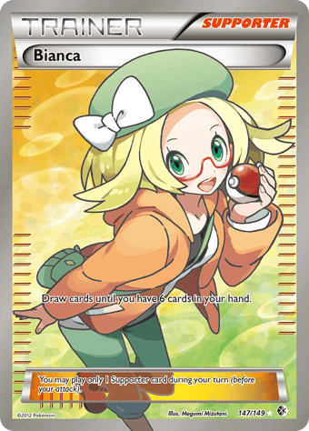 Bianca Boundaries Crossed Pokemon Card