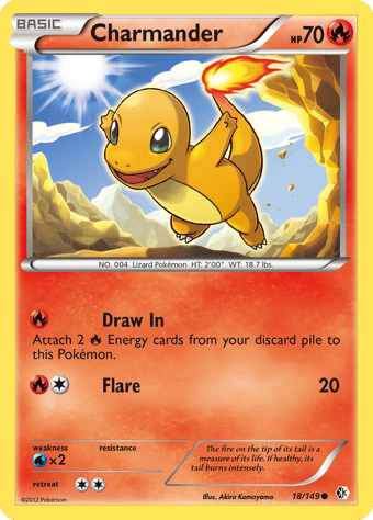 Charmander Boundaries Crossed Pokemon Card