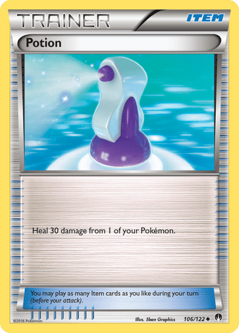 Potion BREAKpoint Pokemon Card