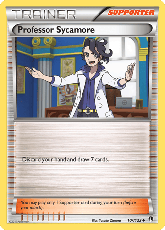 Professor Sycamore BREAKpoint Pokemon Card