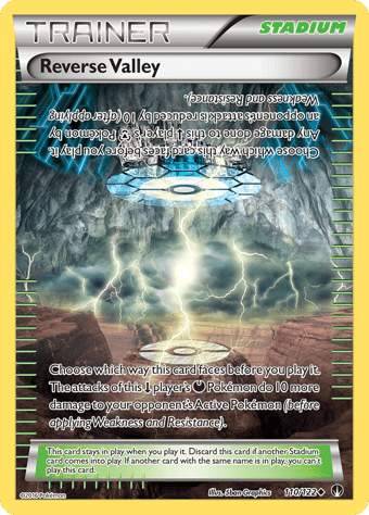 Reverse Valley BREAKpoint Pokemon Card