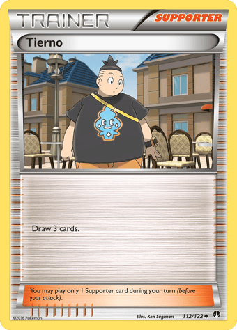 Tierno BREAKpoint Pokemon Card