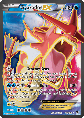 Gyarados-EX BREAKpoint Pokemon Card