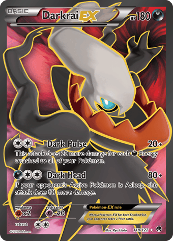 Darkrai-EX BREAKpoint Pokemon Card