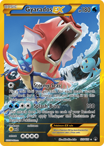 Gyarados-EX BREAKpoint Pokemon Card