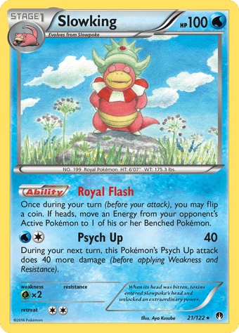 Slowking BREAKpoint Pokemon Card