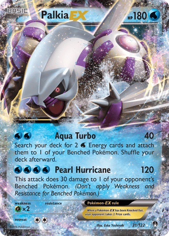 Palkia-EX BREAKpoint Pokemon Card