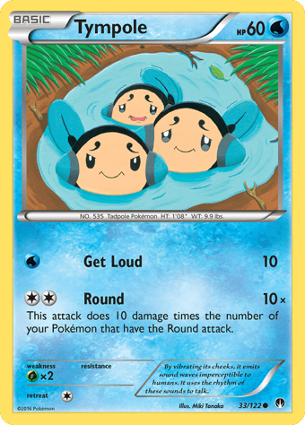 Tympole BREAKpoint Pokemon Card