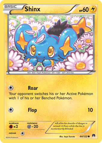 Shinx BREAKpoint Pokemon Card