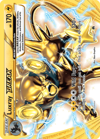 Luxray BREAK BREAKpoint Pokemon Card