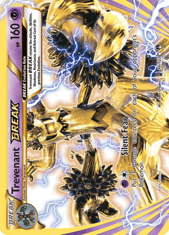 Trevenant BREAK BREAKpoint Pokemon Card