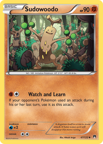 Sudowoodo BREAKpoint Pokemon Card