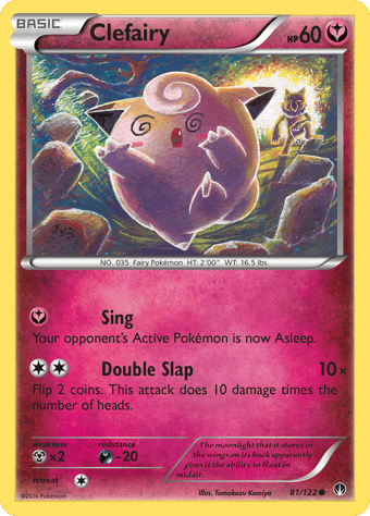 Clefairy BREAKpoint Pokemon Card