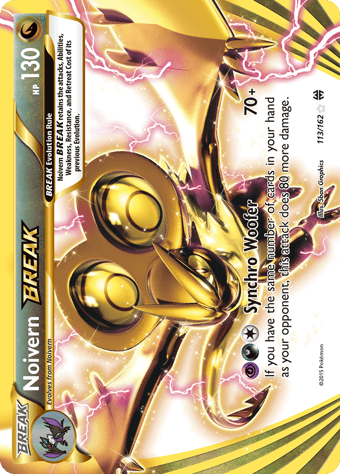 Noivern BREAK BREAKthrough Pokemon Card