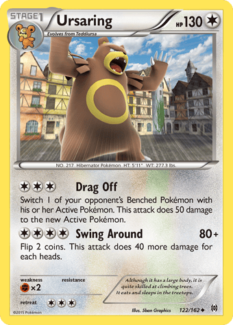 Ursaring BREAKthrough Pokemon Card
