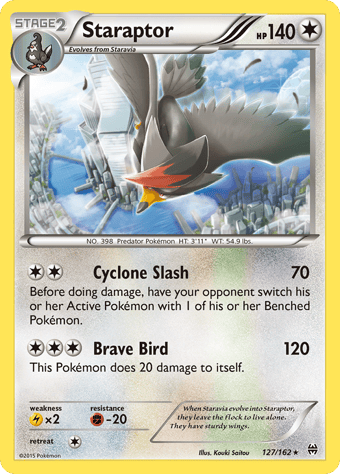 Staraptor BREAKthrough Pokemon Card