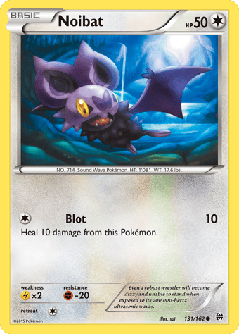 Noibat BREAKthrough Pokemon Card