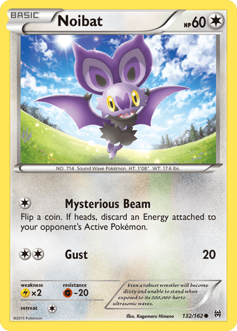 Noibat BREAKthrough Pokemon Card