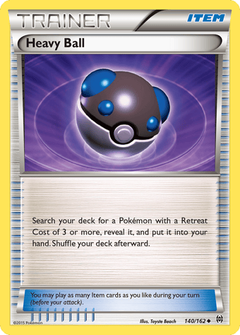 Heavy Ball BREAKthrough Pokemon Card