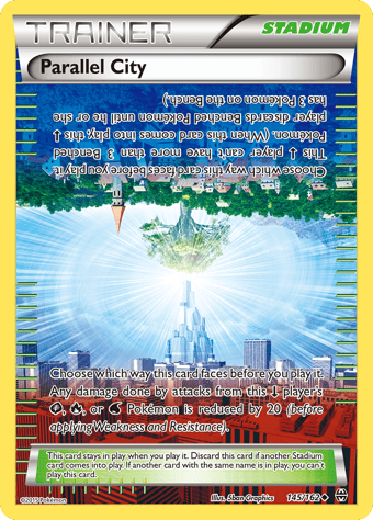 Parallel City BREAKthrough Pokemon Card