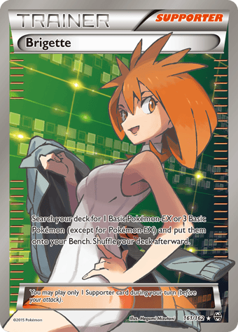 Brigette BREAKthrough Pokemon Card