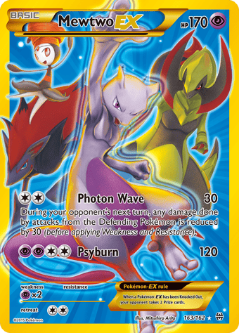 Mewtwo-EX BREAKthrough Pokemon Card