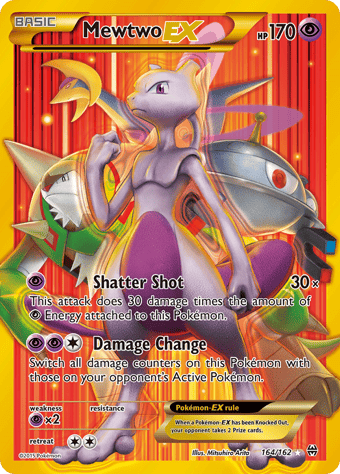 Mewtwo-EX BREAKthrough Pokemon Card
