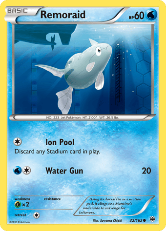 Remoraid BREAKthrough Pokemon Card
