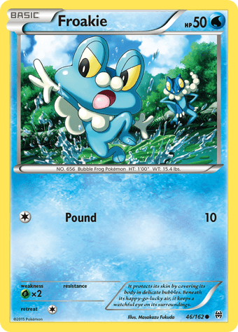 Froakie BREAKthrough Pokemon Card