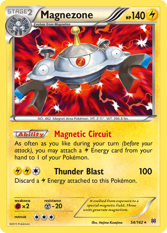 Magnezone BREAKthrough Pokemon Card