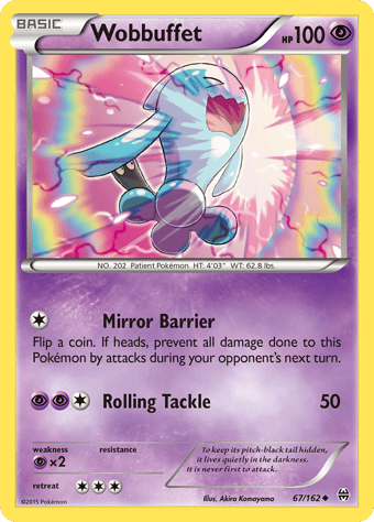 Wobbuffet BREAKthrough Pokemon Card