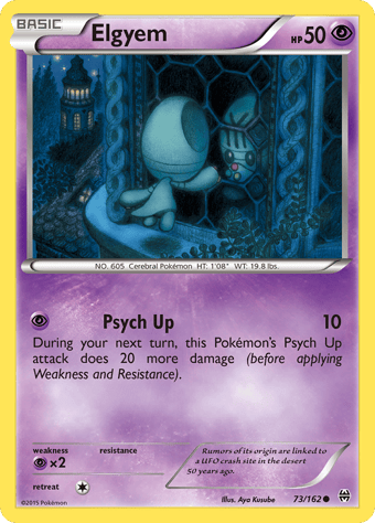 Elgyem BREAKthrough Pokemon Card