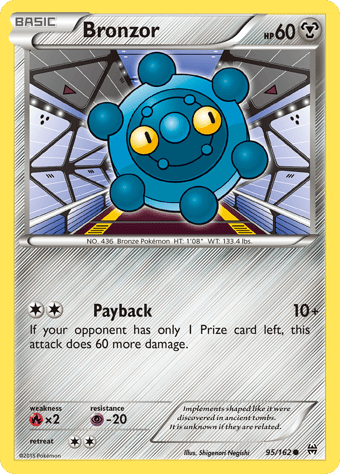 Bronzor BREAKthrough Pokemon Card
