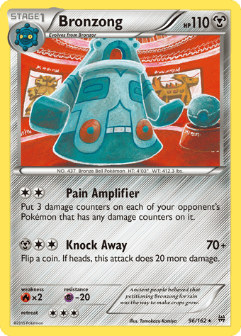 Bronzong BREAKthrough Pokemon Card