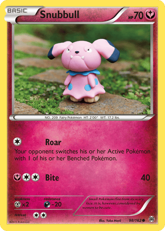 Snubbull BREAKthrough Pokemon Card