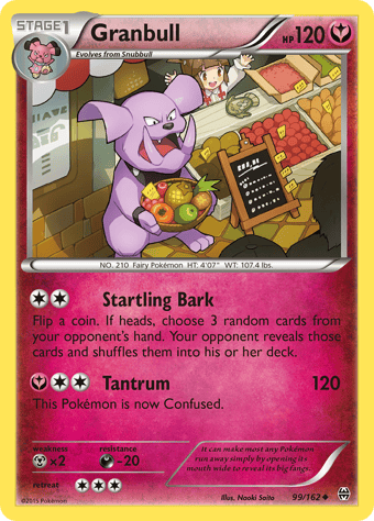 Granbull BREAKthrough Pokemon Card