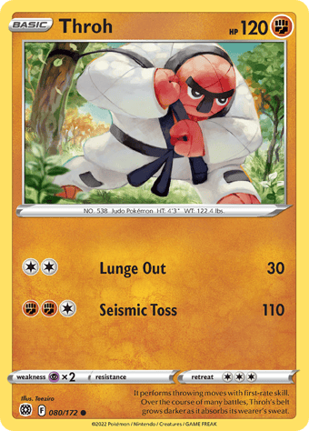 Throh Brilliant Stars Pokemon Card