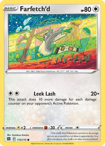Farfetch'd Brilliant Stars Pokemon Card