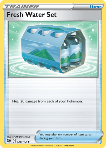 Fresh Water Set Brilliant Stars Pokemon Card