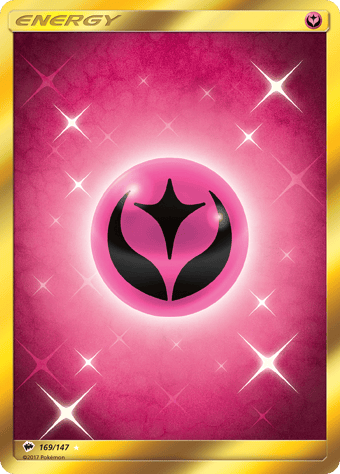 Fairy Energy Burning Shadows Pokemon Card