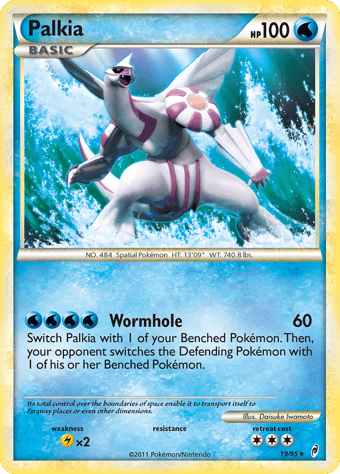 Palkia Call of Legends Pokemon Card