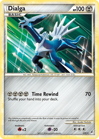 Dialga Call of Legends Pokemon Card