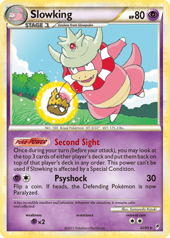 Slowking Call of Legends Pokemon Card