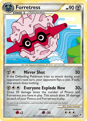 Forretress Call of Legends Pokemon Card
