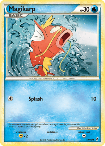 Magikarp Call of Legends Pokemon Card